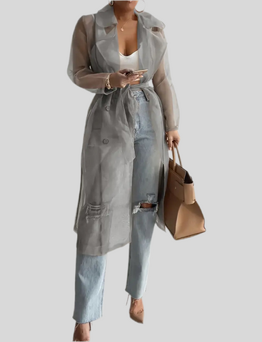 TRENCH DE ORGANZA OVERSIZE 5CLRS