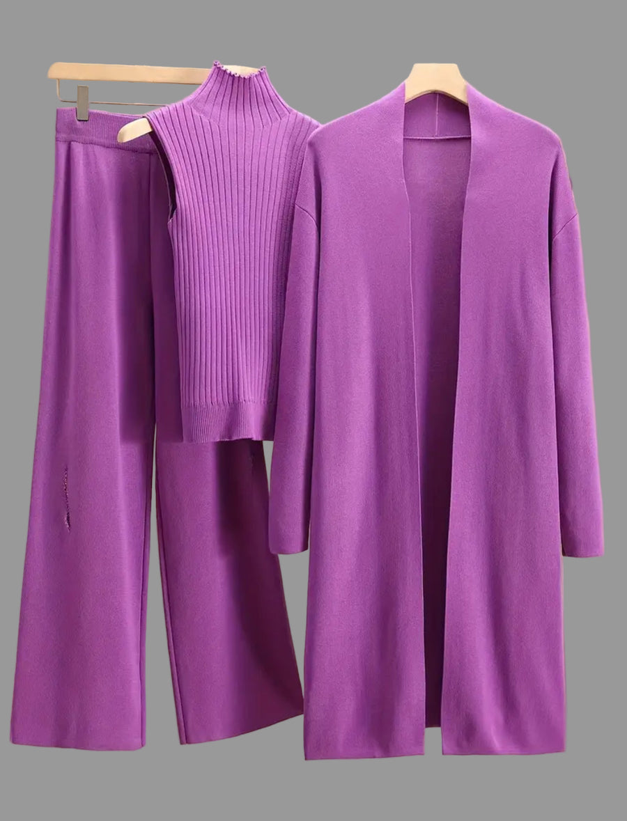 CONJUNTO DE TRES PIEZAS DE PUNTO 12 CLRS