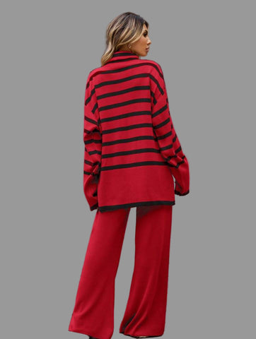 CONJUNTO DE PUNTO JERSEY RAYAS 12 CLRS