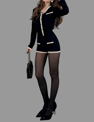 CONJUNTO DE PUNTO CON SHORTS 3 CLRS