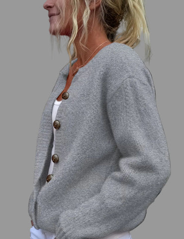 CHAQUETA DE PUNTO CUELLO CAJA 8 CLRS