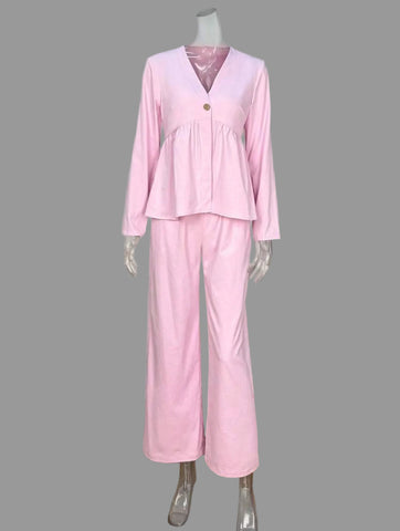 CONJUNTO CON TOP FRUNCIDO