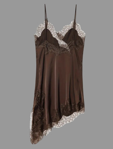 TOP LENCERO LARGO ASIMÉTRICO 2 CLRS