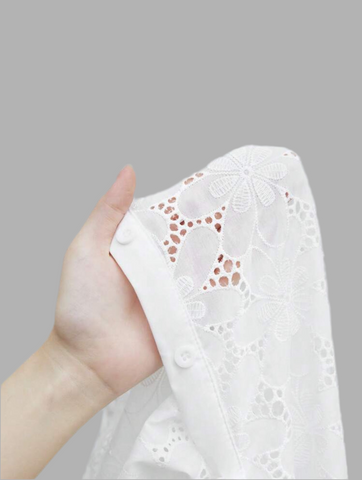 VESTIDO CON LAZADA ABOTONADO 3 CLRS