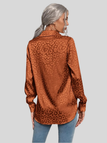 CAMISA SATÉN RELIEVE A PRINT 11 CLRS