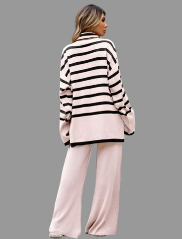 CONJUNTO DE PUNTO JERSEY RAYAS 12 CLRS