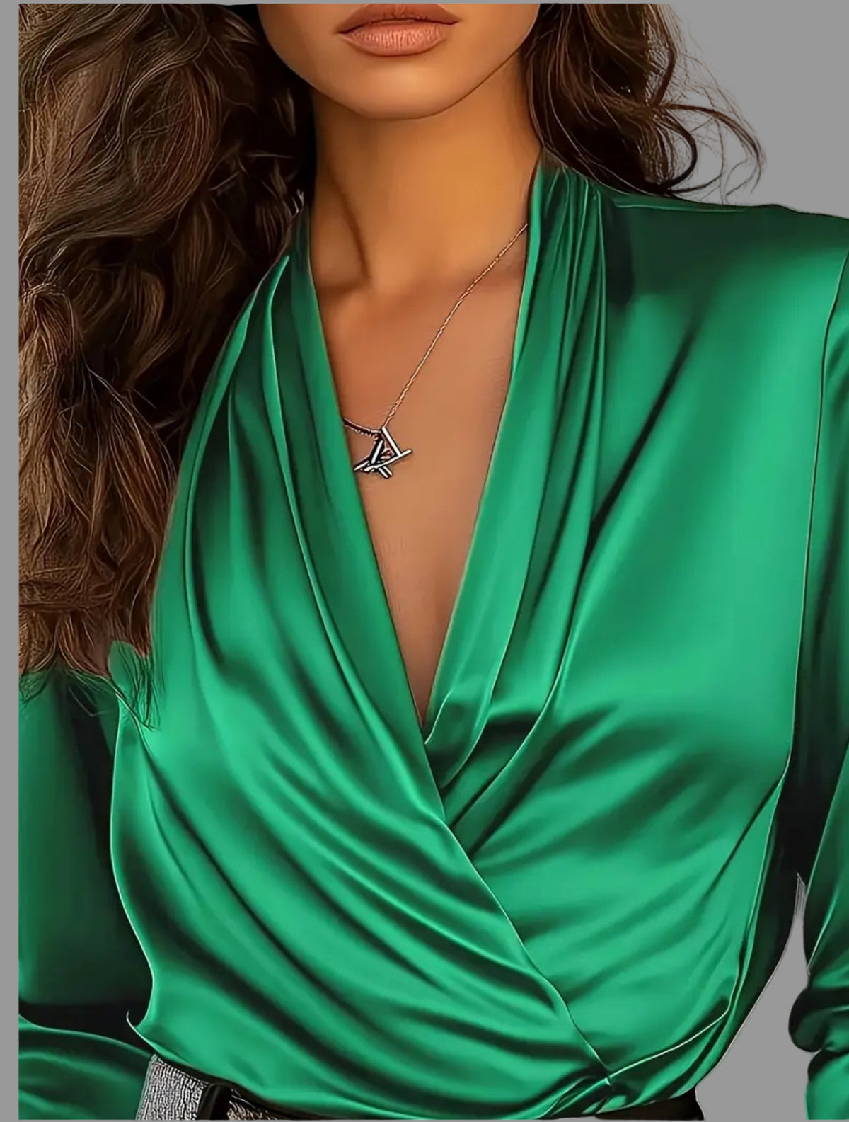 CAMISA DE TEJIDO ELÁSTICO CRUZADA 11 CLRS