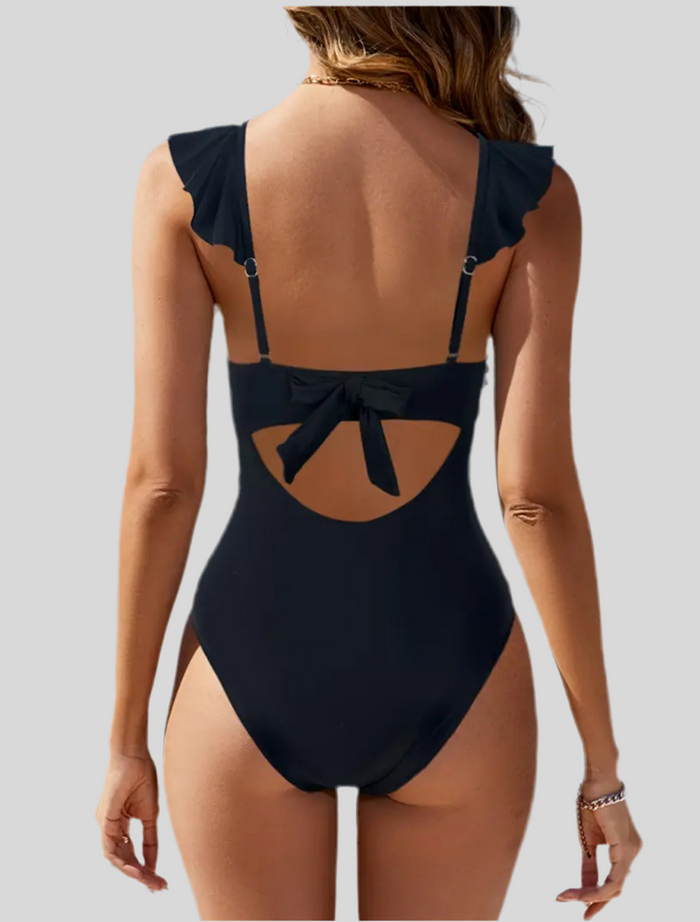 TRAJE DE BAÑO CON VOLANTES 3 CLRS