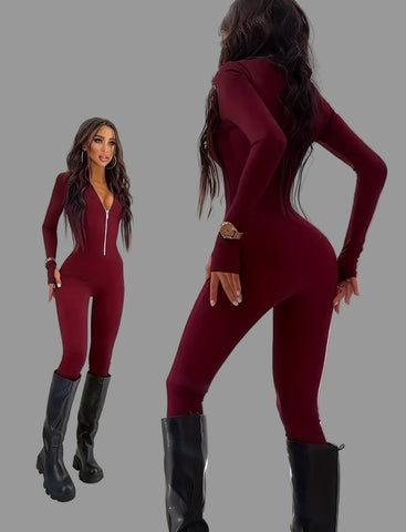 MONO DE SPANDEX CON CREMALLERA 4 CLRS