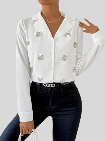 CAMISA CLÁSICA CON DIAMANTES 2 CLRS