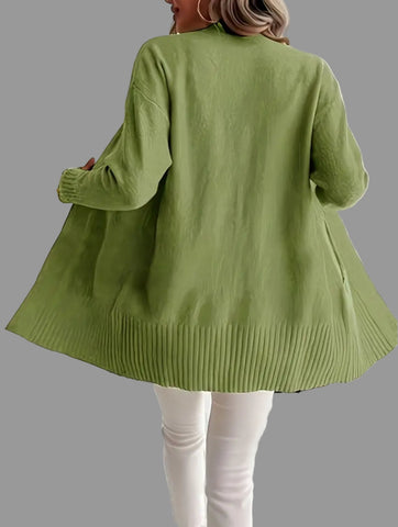 CHAQUETA DE PUNTO OVERSIZED MUY AMPLIA 20CLRS