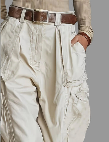 PANTALON CARGO SEMI ARRUGADO 3 CLRS