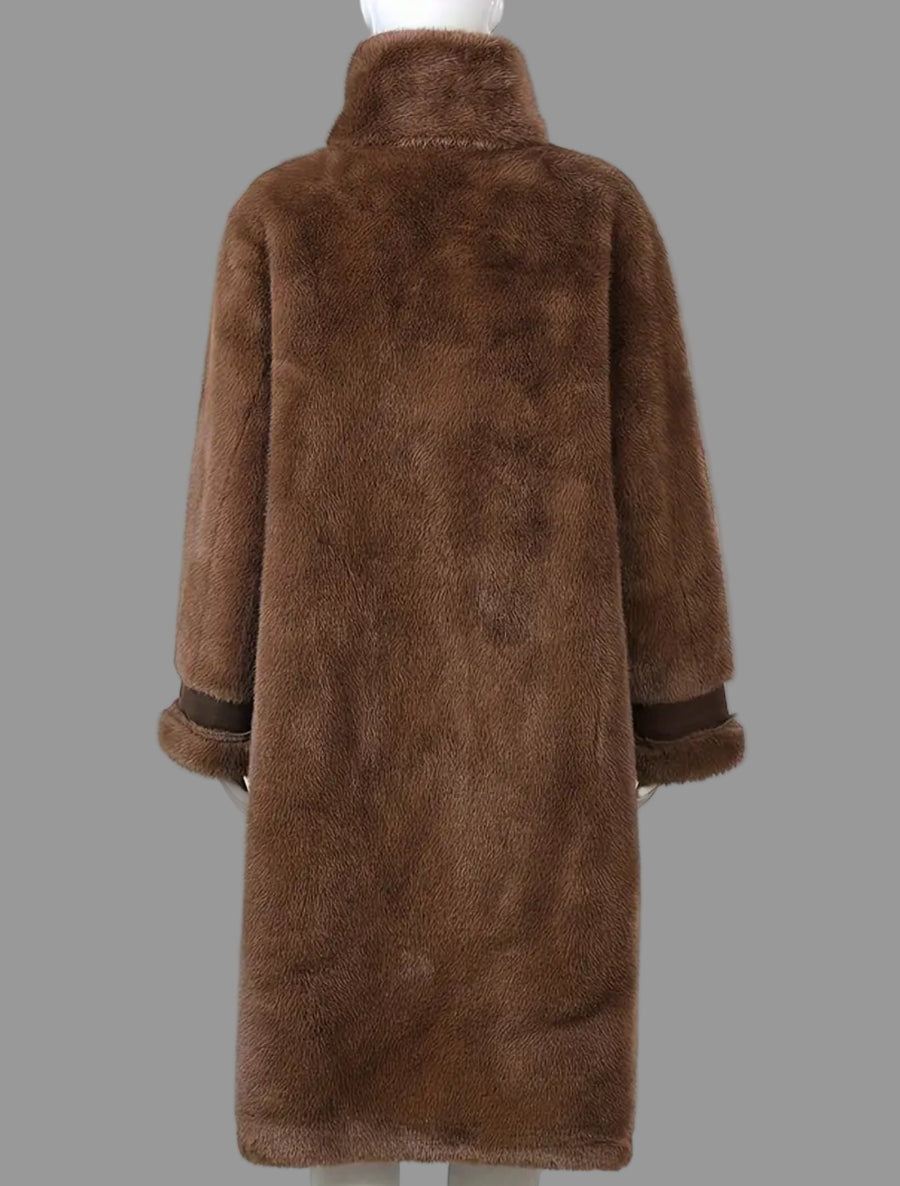 ABRIGO DE PELO ECOLÓGICO VISÓN 1 CLR