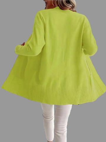 CHAQUETA DE PUNTO OVERSIZED MUY AMPLIA 20CLRS