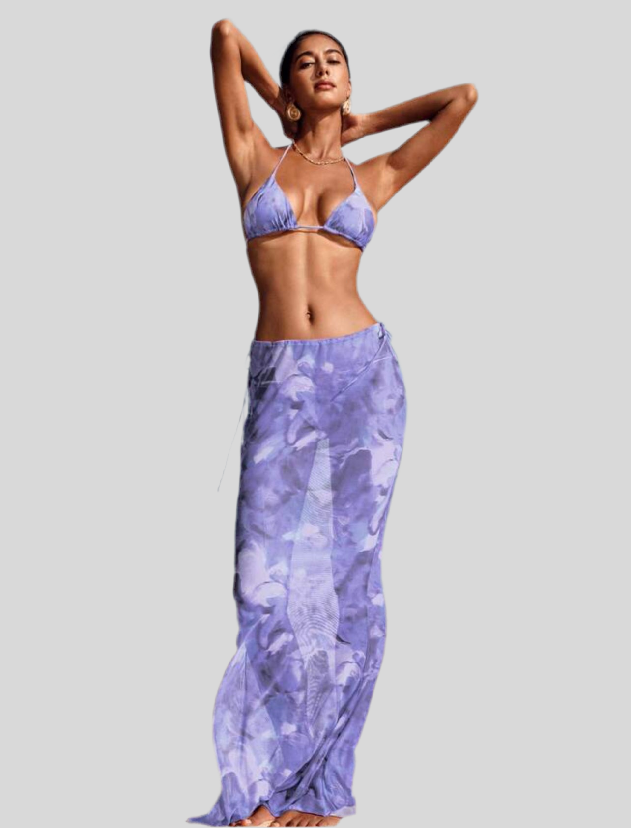 CONJUNTO DE FALDA Y TOP VERANO PLAYA