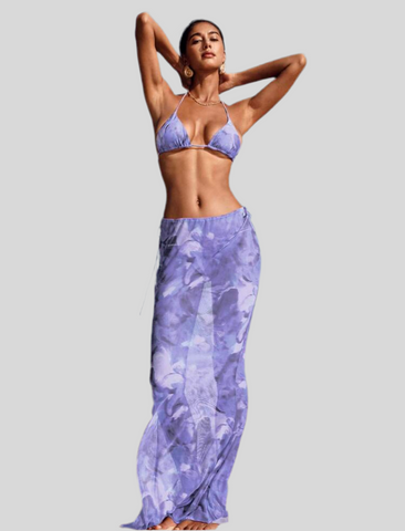 CONJUNTO DE FALDA Y TOP VERANO PLAYA