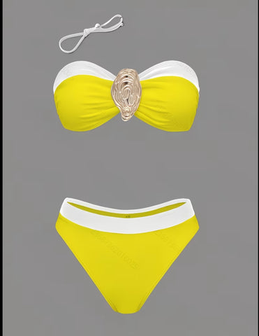 BIKINI CON PAREO LARGO 2 CLRS