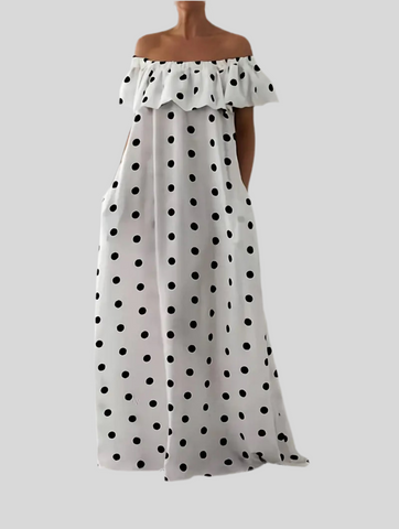 VESTIDO OVERSIZE LUNARES 3 CLRS