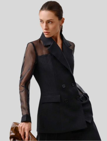 CHAQUETA CON TRANSPARENCIA 3 CLRS