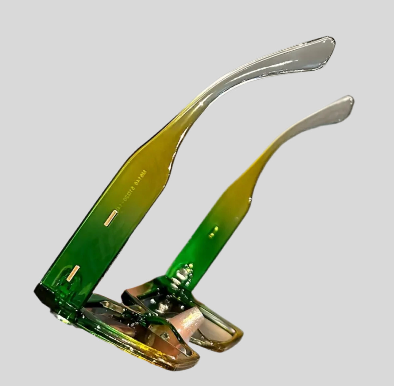 GAFAS DE METACRILATO BICOLOR  5 CLRS