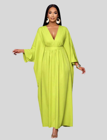KAFTAN LISO CON ESCOTE UVE 4 CLRS