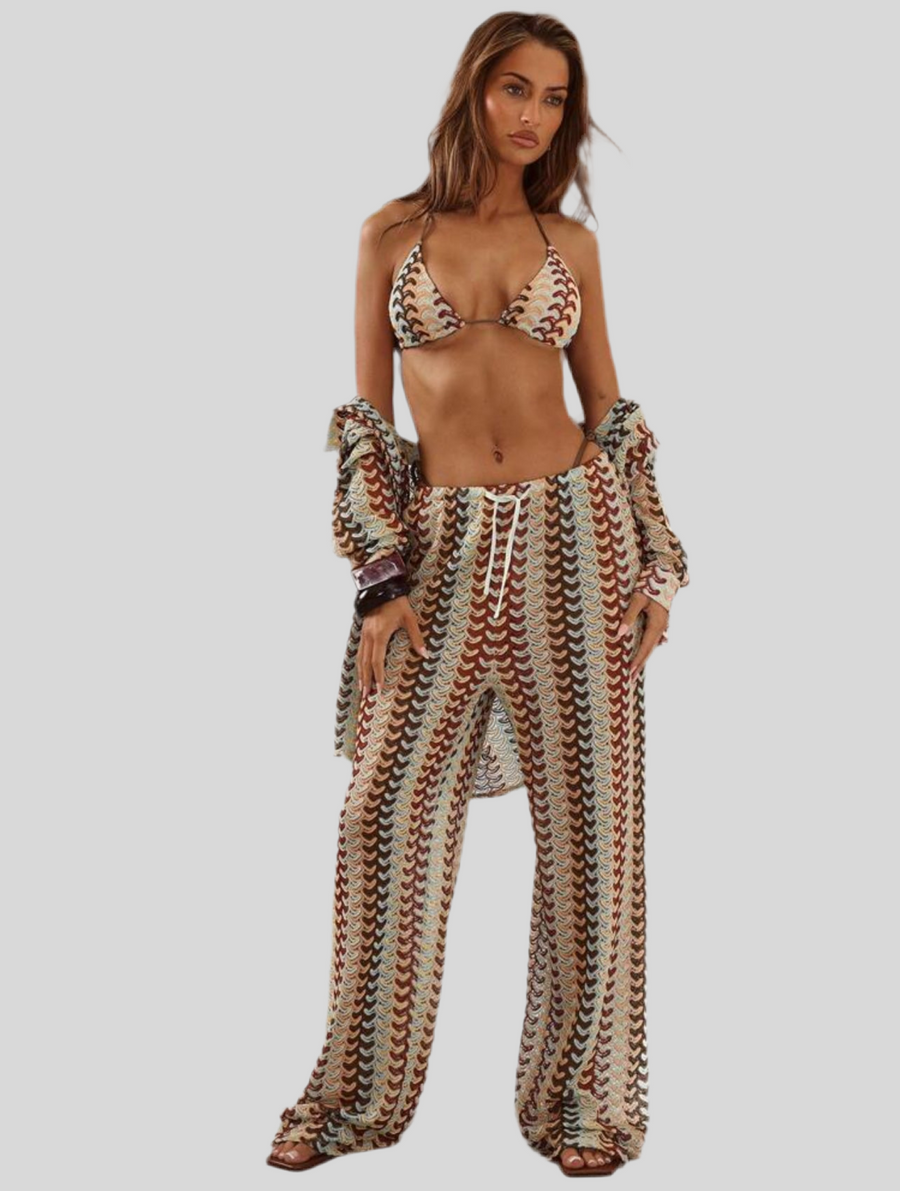 CONJUNTO DE CAMISA Y PANTALÓN AMPLIO