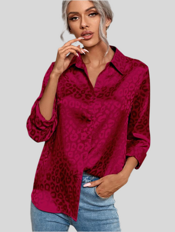 CAMISA SATÉN RELIEVE A PRINT 11 CLRS