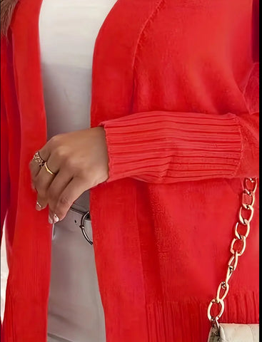 CHAQUETA DE PUNTO OVERSIZED MUY AMPLIA 20CLRS