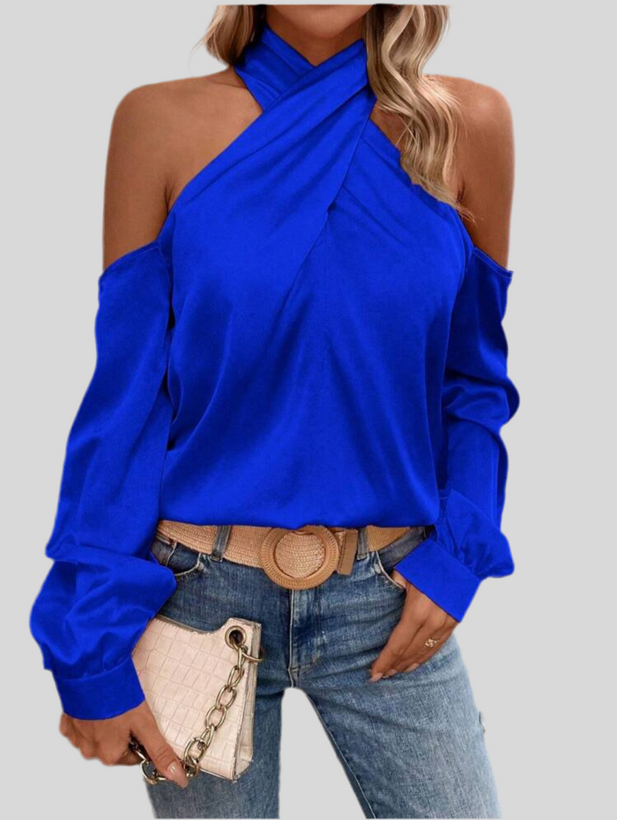 CAMISA DE HOMBROS ABIERTOS 5 CLRS