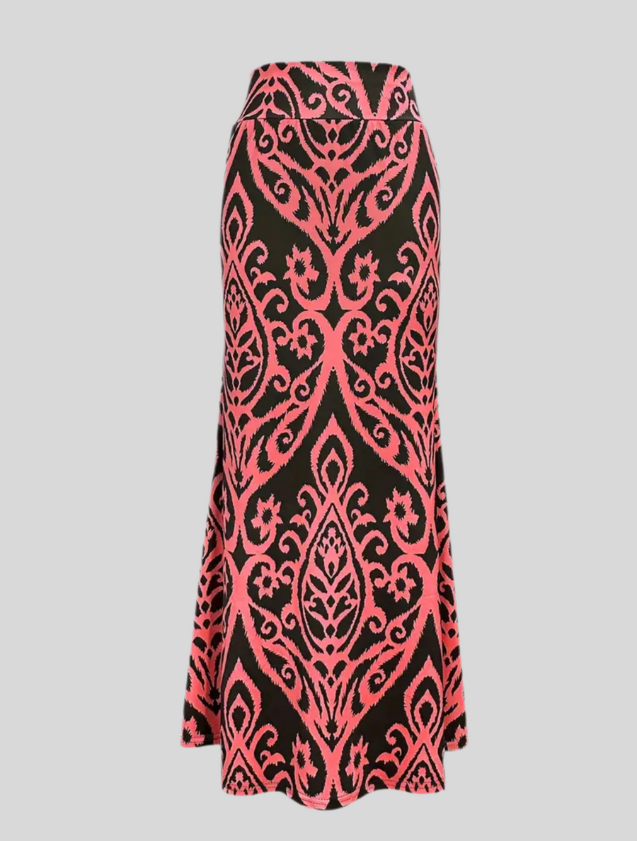FALDA LARGA DE LYCRA SIRENA 3 CLRS