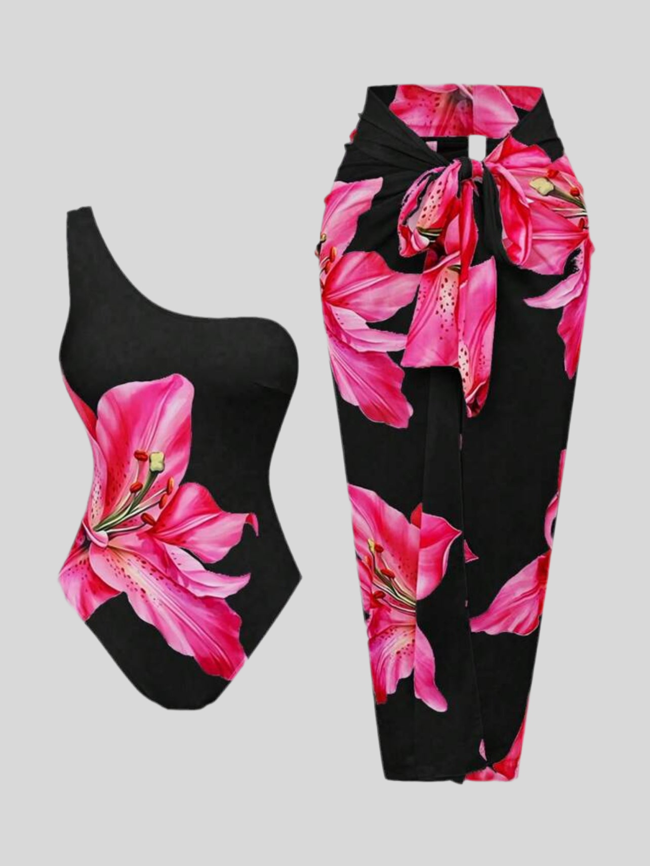 CONJUNTO TRAJE DE BAÑO Y PAREO 2 CLRS