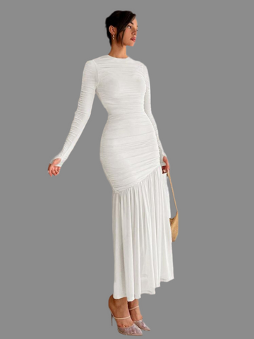 VESTIDO DE TUL DRAPEDO 19 CLRS