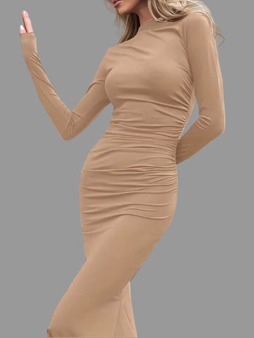 VESTIDO LARGO DE LYCRA SIRENA 6 CLRS