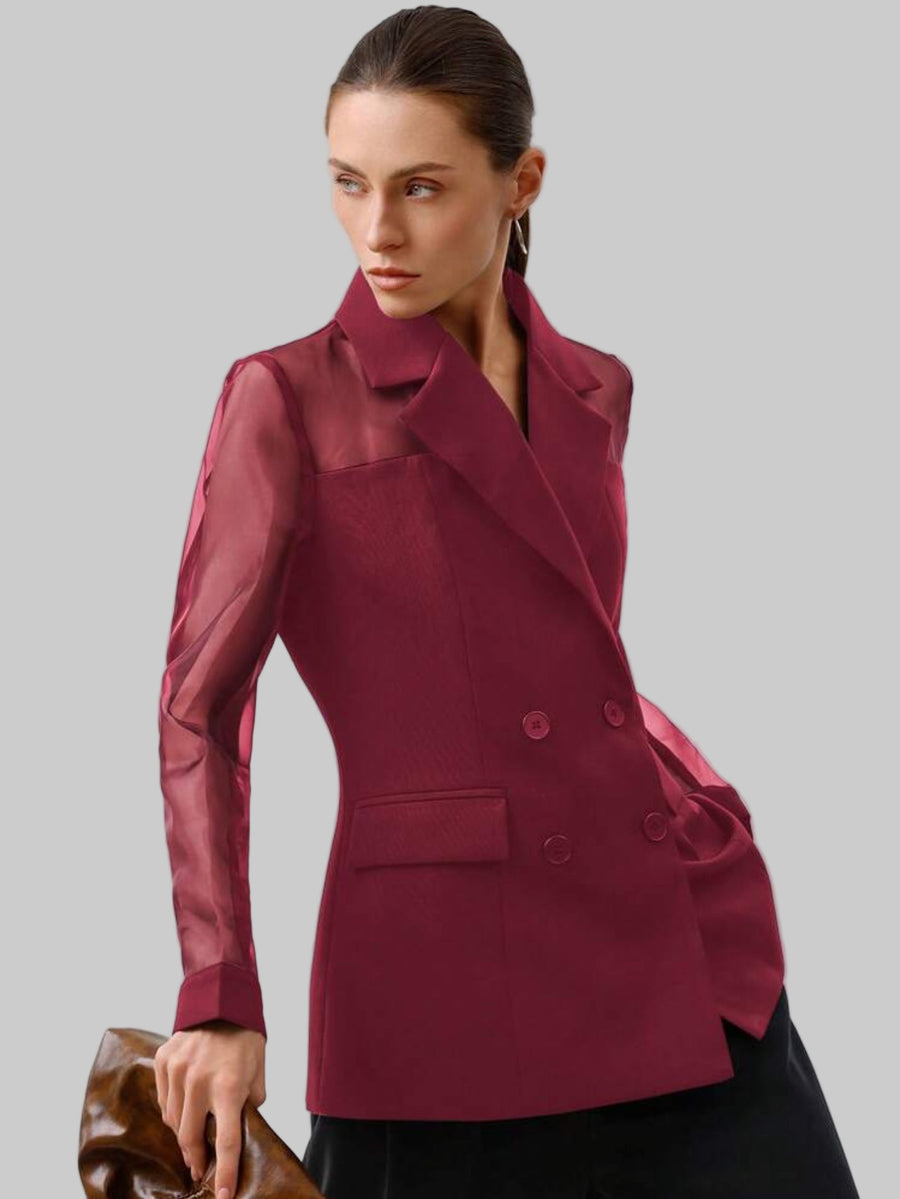 CHAQUETA CON TRANSPARENCIA 3 CLRS