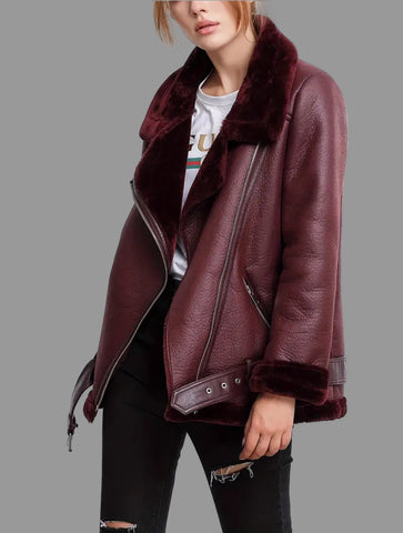 CAZADORA ESTILO BIKER CUERO ECO 2 CLR