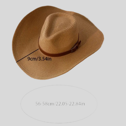 SOMBRERO VERANO DE ALA GRANDE 4 CLRS