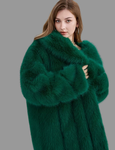 ABRIGO DE FAUX FUR ZORRO 3 CLRS