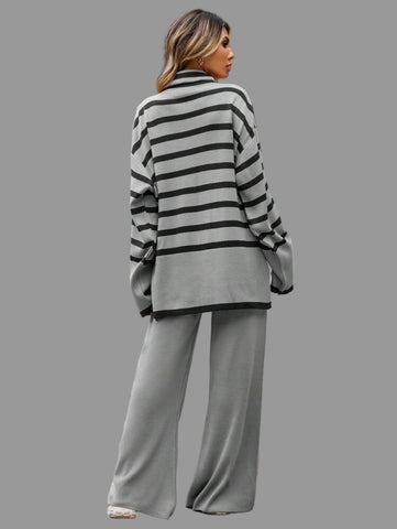 CONJUNTO DE PUNTO JERSEY RAYAS 12 CLRS