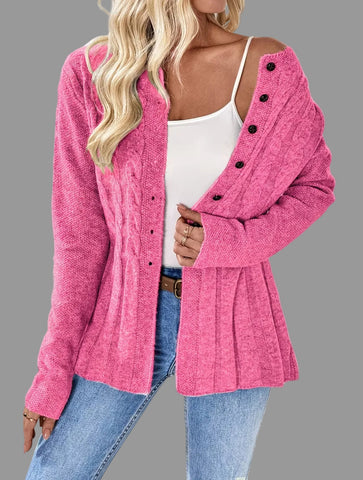 CHAQUETA DE PUNTO ENTALLADA 7 CLRS