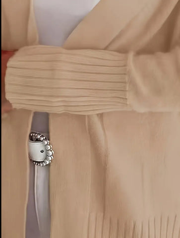 CHAQUETA DE PUNTO OVERSIZED MUY AMPLIA 20CLRS