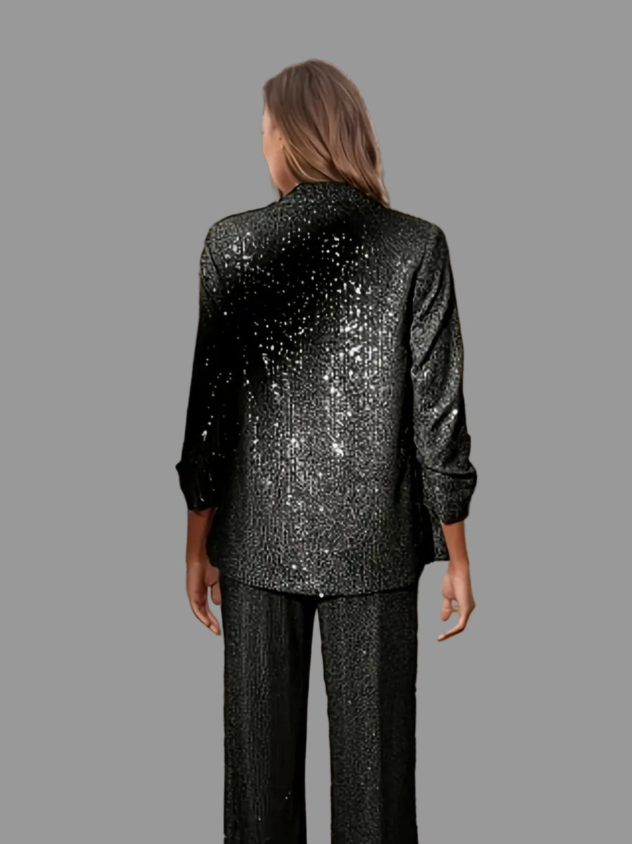 CONJUNTO DE PANTALÓN OVRSIZED LENTEJUELAS 5 CLRS