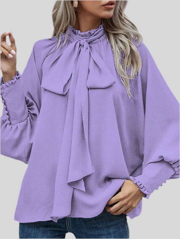 CAMISA CON CON LAZADA Y PUÑOS 10 CLRS