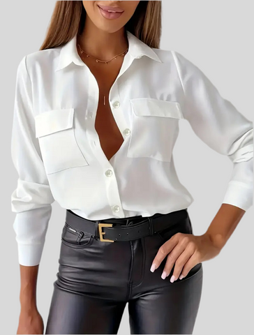 CAMISA CON BOLSILLOS SOLAPA 6 CLRS