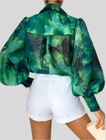 CAMISA MANGA ABULLONADA 4 CLRS