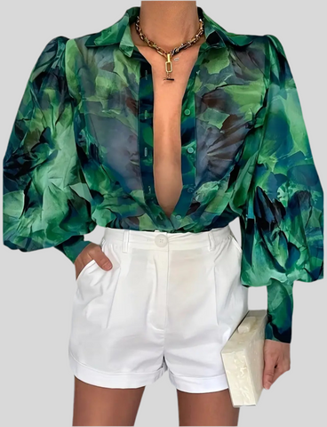 CAMISA MANGA ABULLONADA 4 CLRS