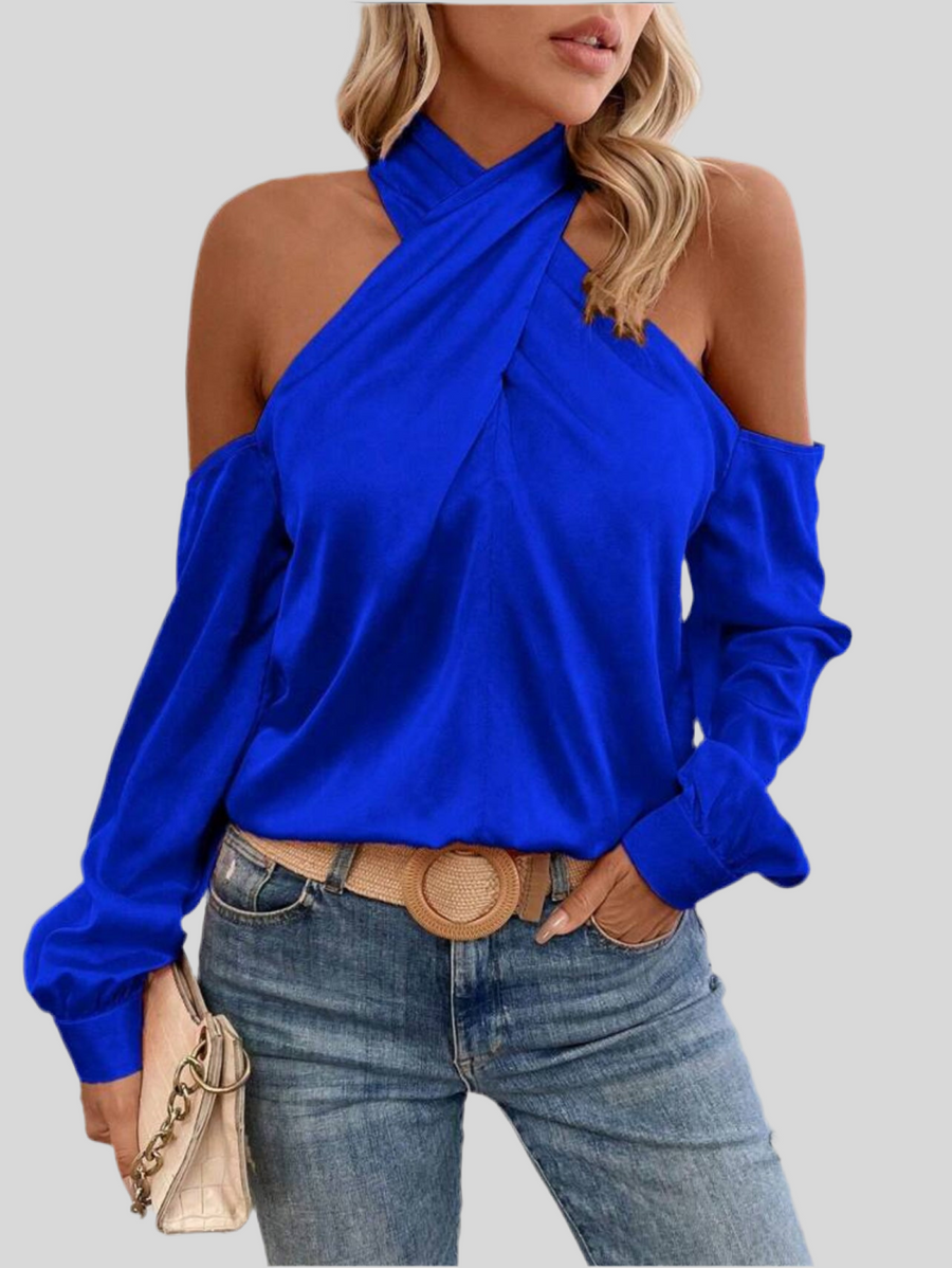 CAMISA DE HOMBROS ABIERTOS 5 CLRS