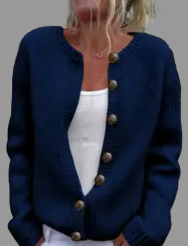 CHAQUETA DE PUNTO CUELLO CAJA 8 CLRS