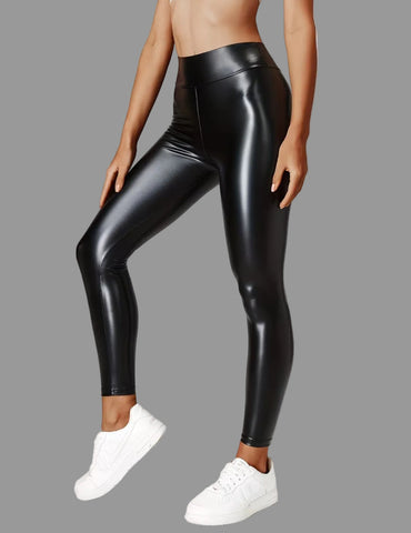 LEGGING SÍMIL PIEL CON INTERIOR SUAVE 6 CLRS