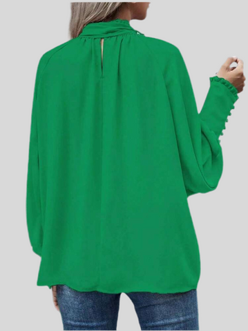 CAMISA CON CON LAZADA Y PUÑOS 10 CLRS
