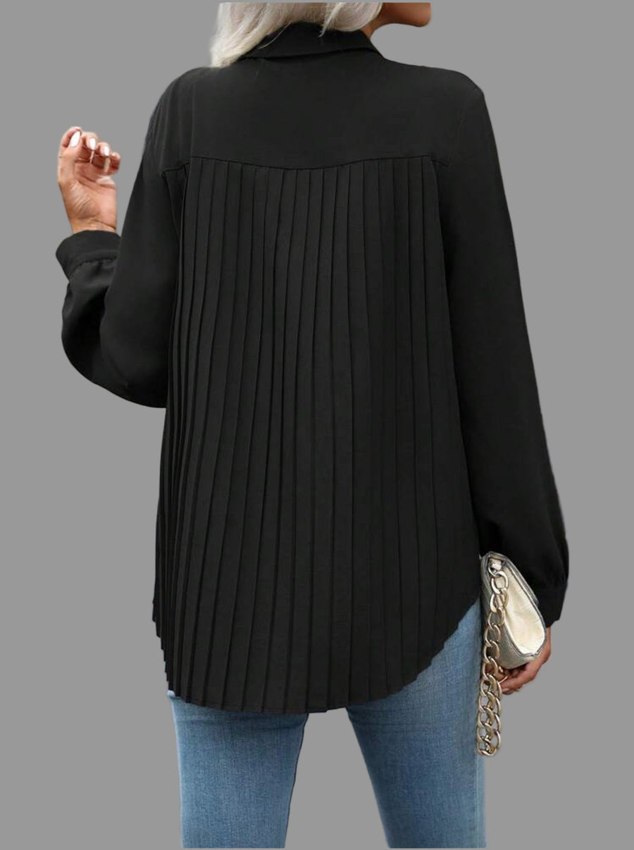 CAMISA AMPLIA CON TRASERO PLISADO 8 CLRS